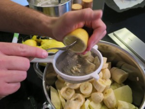 Mermelada artesana de plátano y manzana
